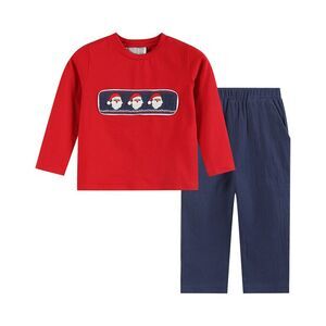 Lil Cactus Girls  Shirt & Pant Set, Red